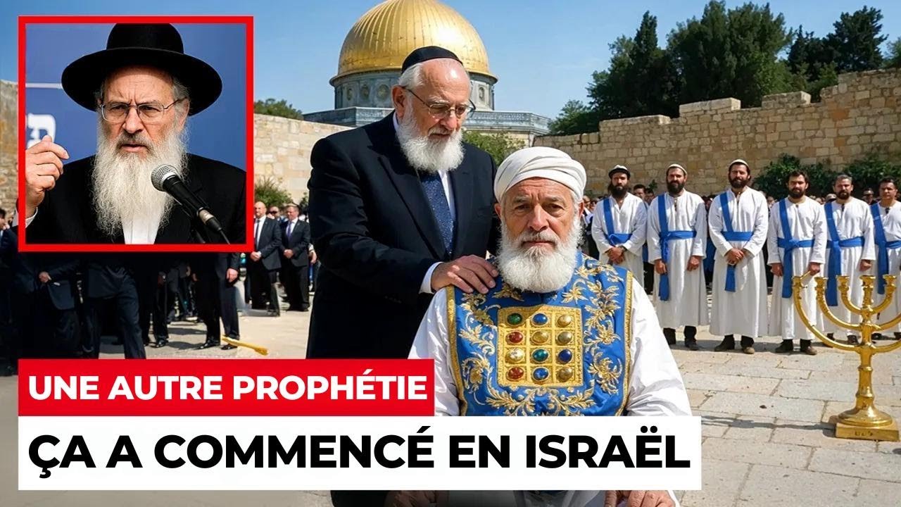 Israël prépare un prêtre pour le 3ème Temple !