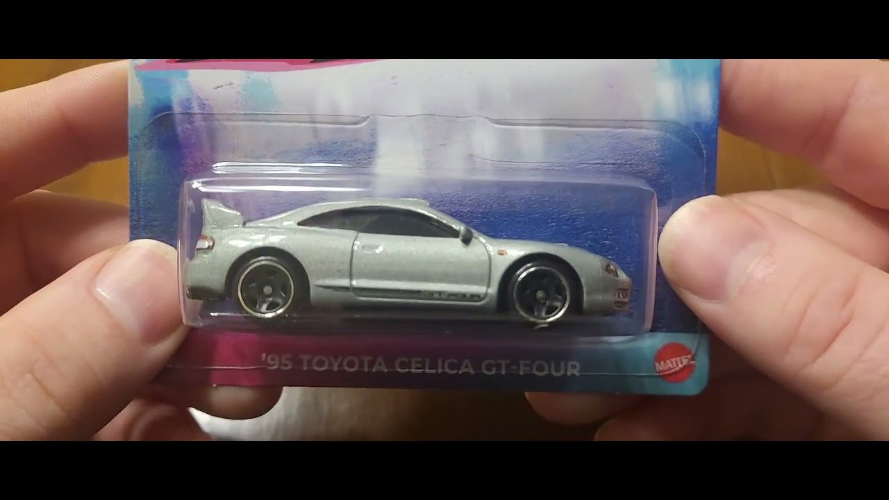 Hot Wheels 90's Street Scene – Toyota Celica GT-Four 1995, 1:64, Sammlerauto Mit Individuellem Design