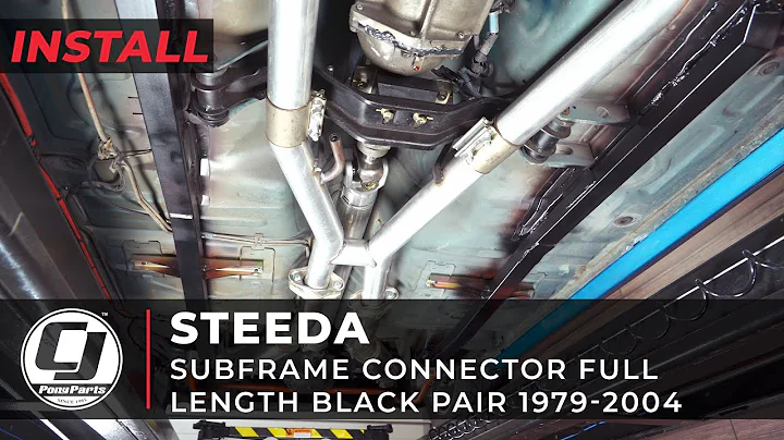 Subframe Connector | Steeda | 1979-2004 Mustang