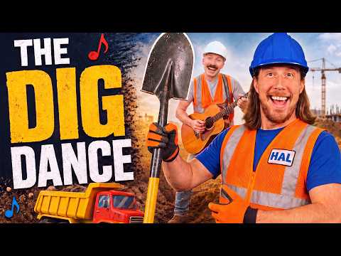 Dig Dance Music Video for Kids | Construction Song for Kids