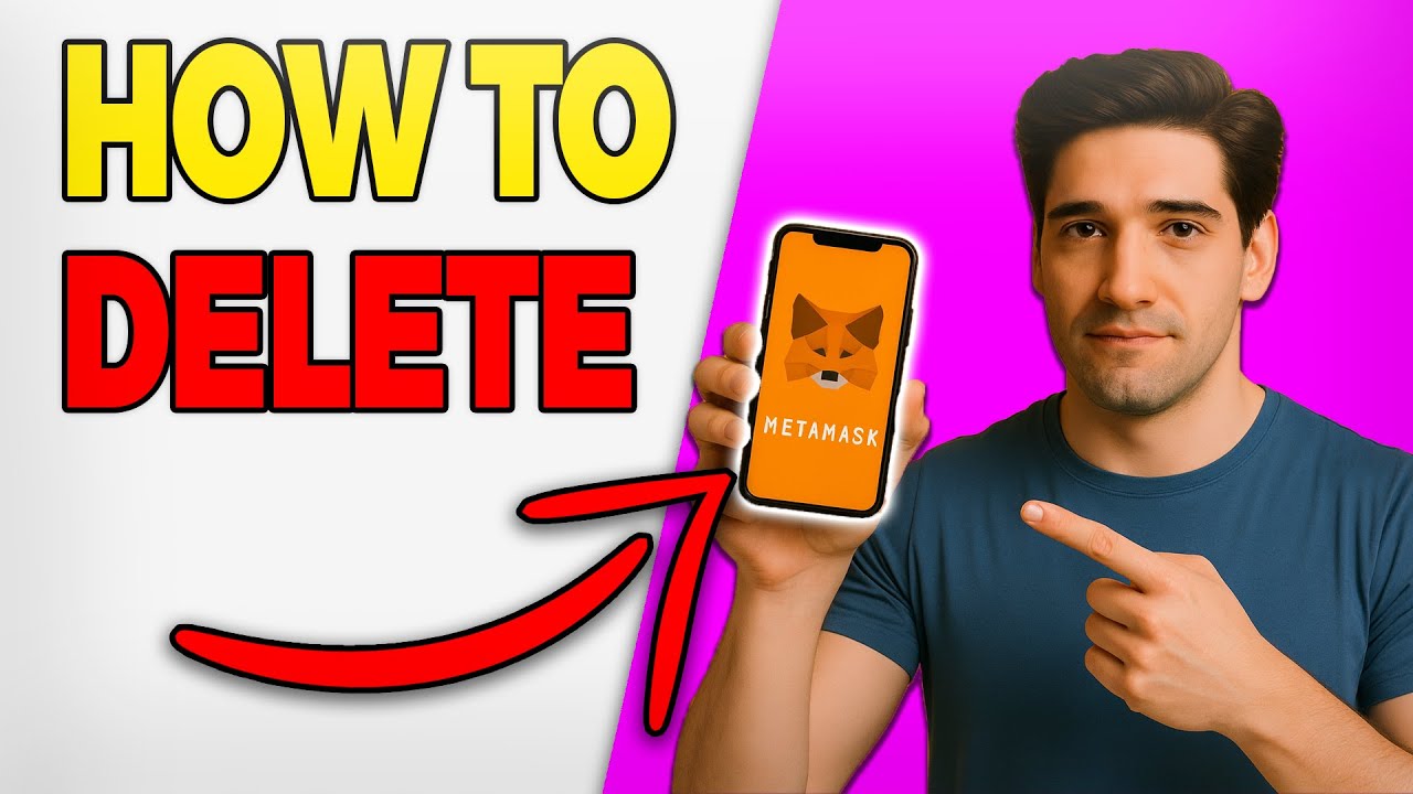 Как удалить учетную запись Metamask Wallet на мобильном устройстве (БЫСТРО)