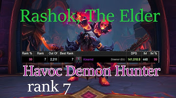 Mythic Rashok - Rank 7 Havoc DH
