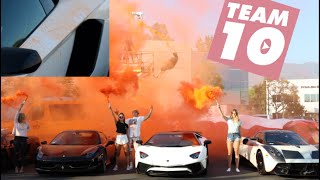 Jake Paul And I Destroyed 750K Lamborghini Sv No Click Bait