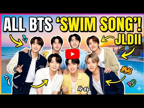 BTS (방탄소년단) 'SWIM (Underwater Remix)' Visualizer (Pixel ver.)