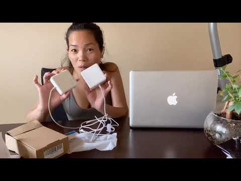 Unboxing Apple MagSafe Power adapter 60W // Charger MacBook Pro 13 // Amazon