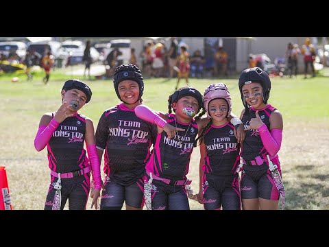 Team Nonstop 8U Ladies Flag Football Highlights - 11/13/2022 (Ultimate Sports Hawaii)