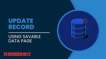 Pega Savable Data Page Update Record Using Data Transform and Activity