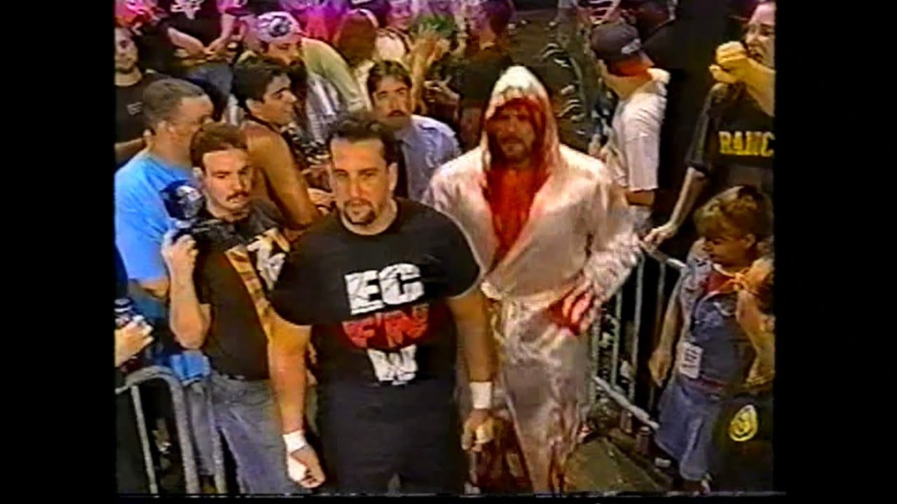 Tommy Dreamer & "Dr. Death" vs. Taz & Brian Lee (ECW 1996)