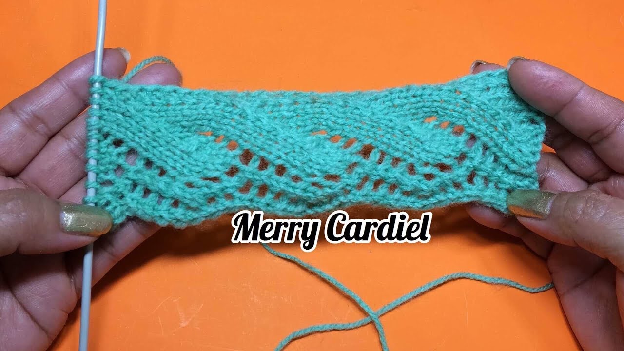 como tejer punto de inicio o borde merry cardiel