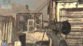 Modern Warfare 2: Gan_Ning_E On Rust Private Match, Quick Scoping UnEdited (MW2 Gameplay)