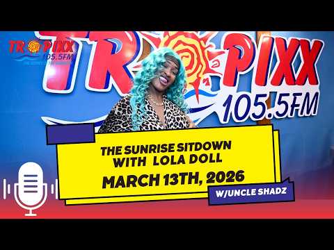 Tropixx 105.5 St.Maarten | Mirougia Richardson Interview | March 13th, 2026