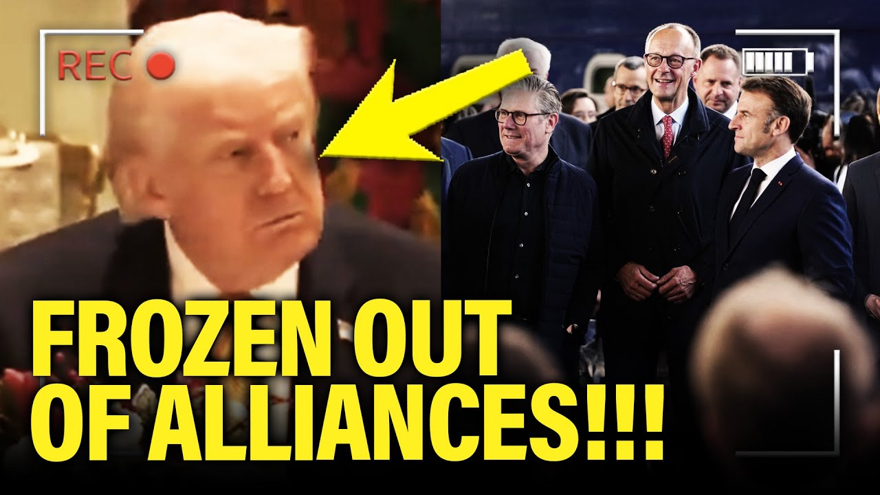 FURIOUS World Leaders FREEZE Trump OUT of NEW ALLIANCES