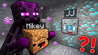 JJ vs Mikey vs Banana Kid: BLOCK HIDE-AND-SEEK BATTLE in Minecraft...