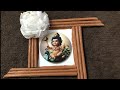 How to make photo frame 🖼️ using news paper 🗞️