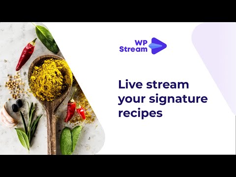 How To Broadcast a COOKING/BAKING Show On WordPress