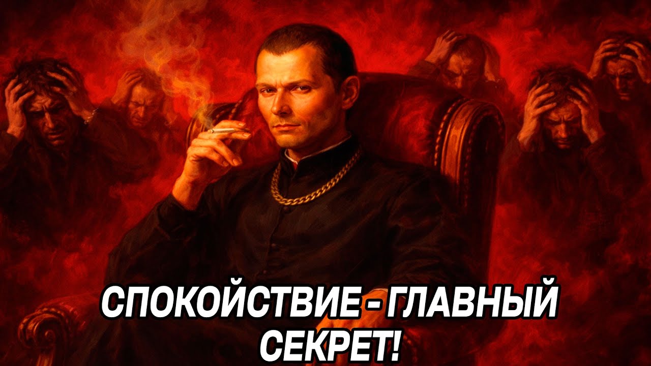 Именно ПОЭТОМУ манипуляторы БОЯТСЯ СПОКОЙСТВИЯ! Макиавелли РАСКРЫЛ секрет!