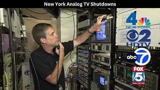 Compilation of New York Analog TV Shutdowns (w/ Multiple POVs)