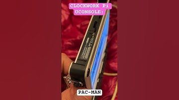 UCONSOLE PLAYING PAC-MAN!!! #clockwork #raspberrypi #cm4 #console #linux
