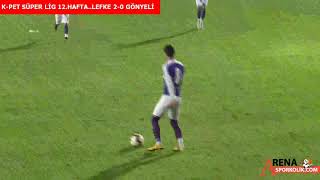 K-Pet Süper Li̇g 12.Hafta...lefke 2-0 Gönyeli̇