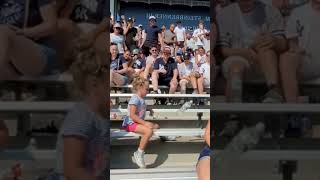 "CROWD GOES CRAZY" for Little Girl's Bottle Flip😍