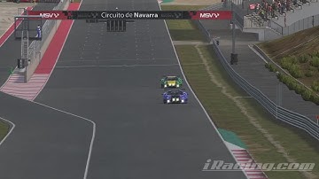 iRacing Circuito de Navarra - Speed Circuit Ferrari 296 GT3 (Dry) Track Guide (Hotlap + Telemetry)