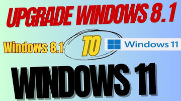 How to Upgrade Windows 8.1 to Windows 11 for Free (without Losing Data) ||✅ 2024||