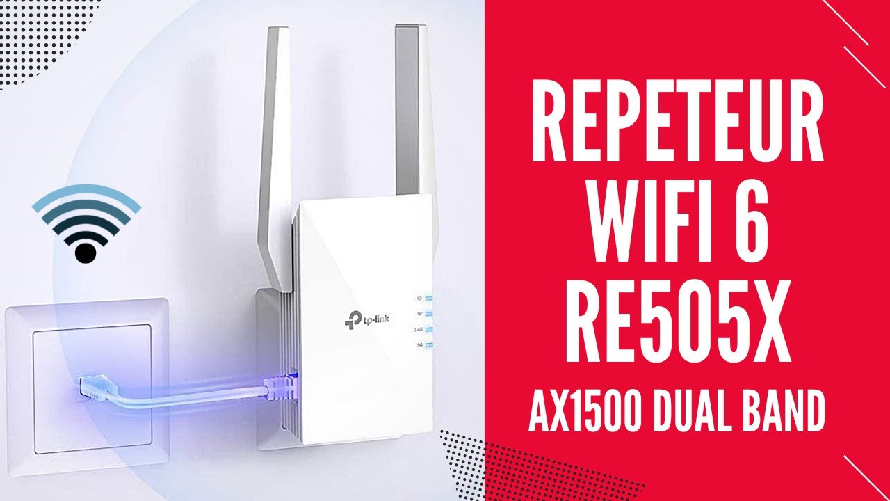 Acheter Répéteur TP-LINK RE505X AX1500 Wi-Fi 6 (RE505X)