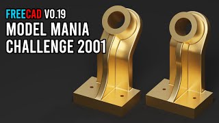 #FreeCAD Tutorial 002 - Model Mania 2001