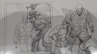 Super Fun Sunday ORIGINAL ART (Leinil, Opena, Joe Mad, Dan Mora)