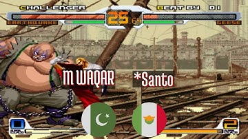 FT5 @svcsplus: M WAQAR (PK) vs *Santo (MX) [SNK vs Capcom Chaos Super Plus svc Fightcade] Oct 16