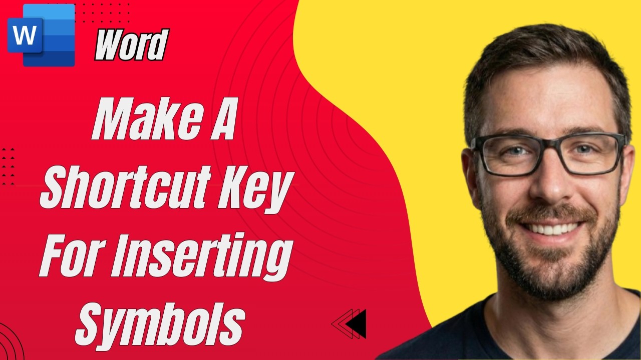 How To Make A Shortcut Key For Inserting Symbols In Microsoft Word ...