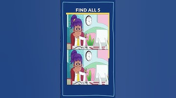 Find 5 Differences | Spot the Difference Between Two Pictures | Patches Puzzle