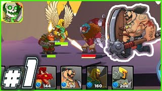 Castle Kingdom Crush Games All Level Unclocked with Powerful Heroes Part 1 screenshot 5