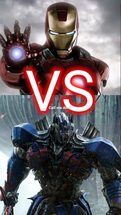 #transformers #avengers/Ironman VS optimus prime