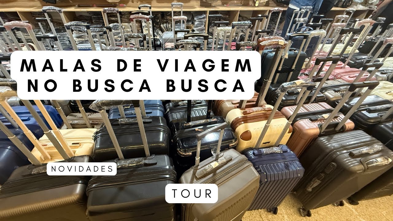 MALAS de viagem no BUSCA BUSCA ✨👜 🛍️ 💖✨ | diversos modelos e tamanhos