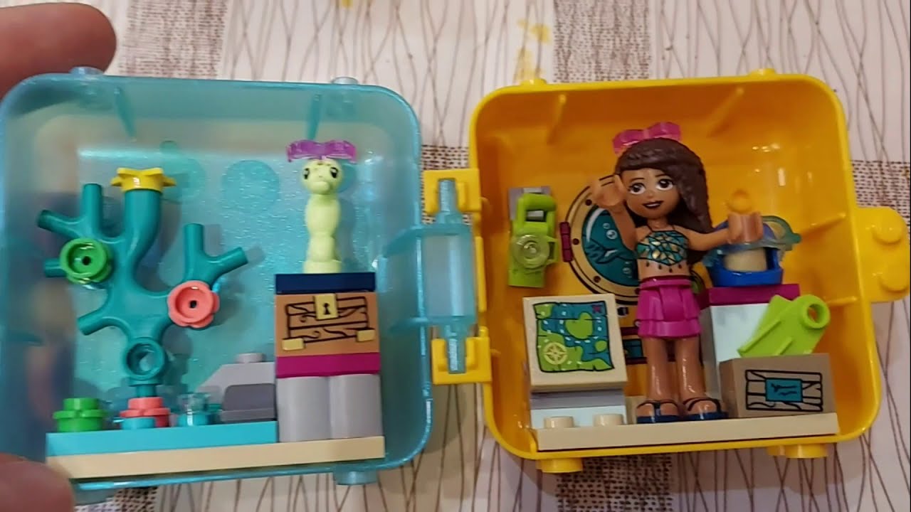 Обзор Конструктор LEGO Friends Летняя игровая шкатулка Андреа 43 деталей (41410) из rozetka