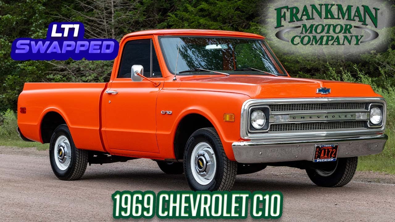 69’CHEVROLET C-10 Sleeper 1969 Chevrolet C10 | LT1 5.7L V8 - Frankman Motor Company