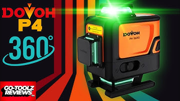The New! DOVOH Laser Level 360 Self Leveling P4-360G REVIEW!