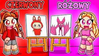 DRAWING IN ONE COLOR in Roblox! 🖌️🎨 screenshot 1