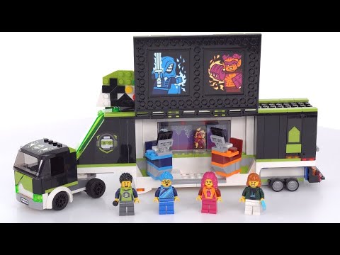 LEGO City Gaming Tournament Truck 60388 review! Great