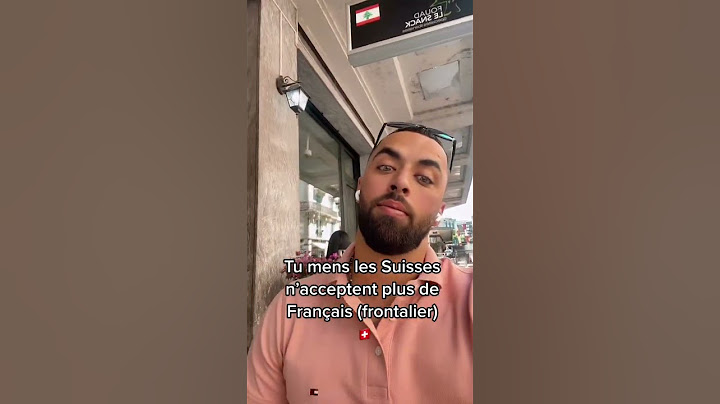 Frontalier Suisse  Quand on dit que les Suisses n'acceptent plus de frontaliers suisses !