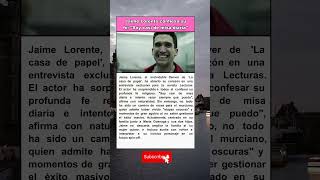 Jaime Lorente sorprende con su confesión más espiritual ⛪🙏