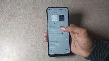 dark mode use kaise kare realme gt neo 3t, dark mode setting realme gt neo 3t