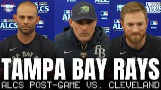 Nick Martinez, Drew Rasmussen & Kevin Cash Recap Tampa Bay Rays Tying ALCS vs. Cleveland at 2-2
