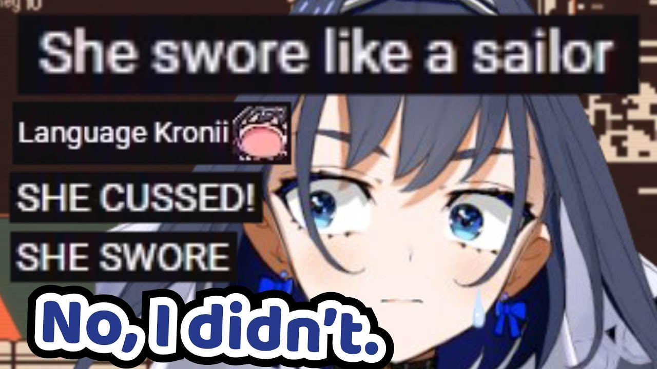 Kronii Swore and Acted Like NOTHING HAPPENED But Chat Was Not Having It