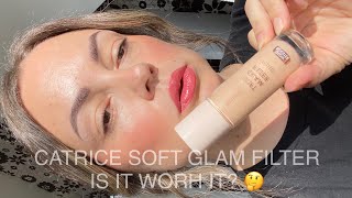 Testing CATRICE Soft Glam Filter Fluid Glow Booster | SELMA screenshot 2