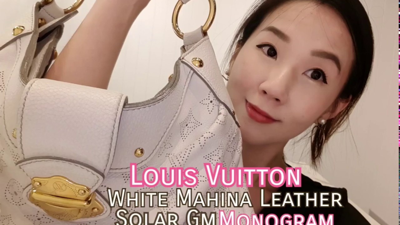 REVIEW* Louis Vuitton Mahina Solar PM in Light Blue 