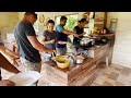 LIMPEZA DA HORTA 🙌 MUTIRÃO NA ROÇA COM EDMILSON 💪 FIZ ESCONDIDINHO DE FRANGO NA LENHA -FRAN ADORNO