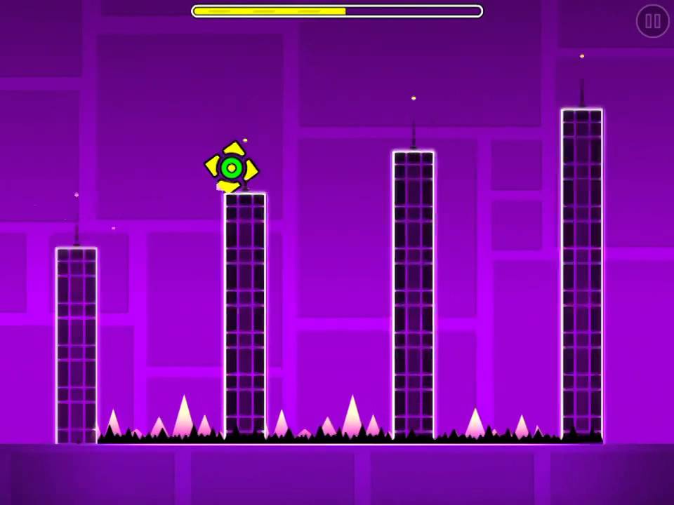 Geometry Dash Level 1 Stereo Madness Complete!(Take 3) - YouTube