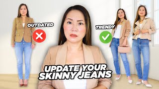 You CAN still wear skinny jeans, but avoid these MISTAKES that make you look outdated screenshot 4